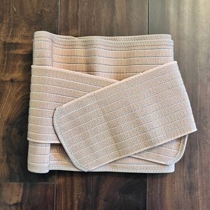 Bumpsuit Velcro Waist Trainer Belly Band, beige, NWOT